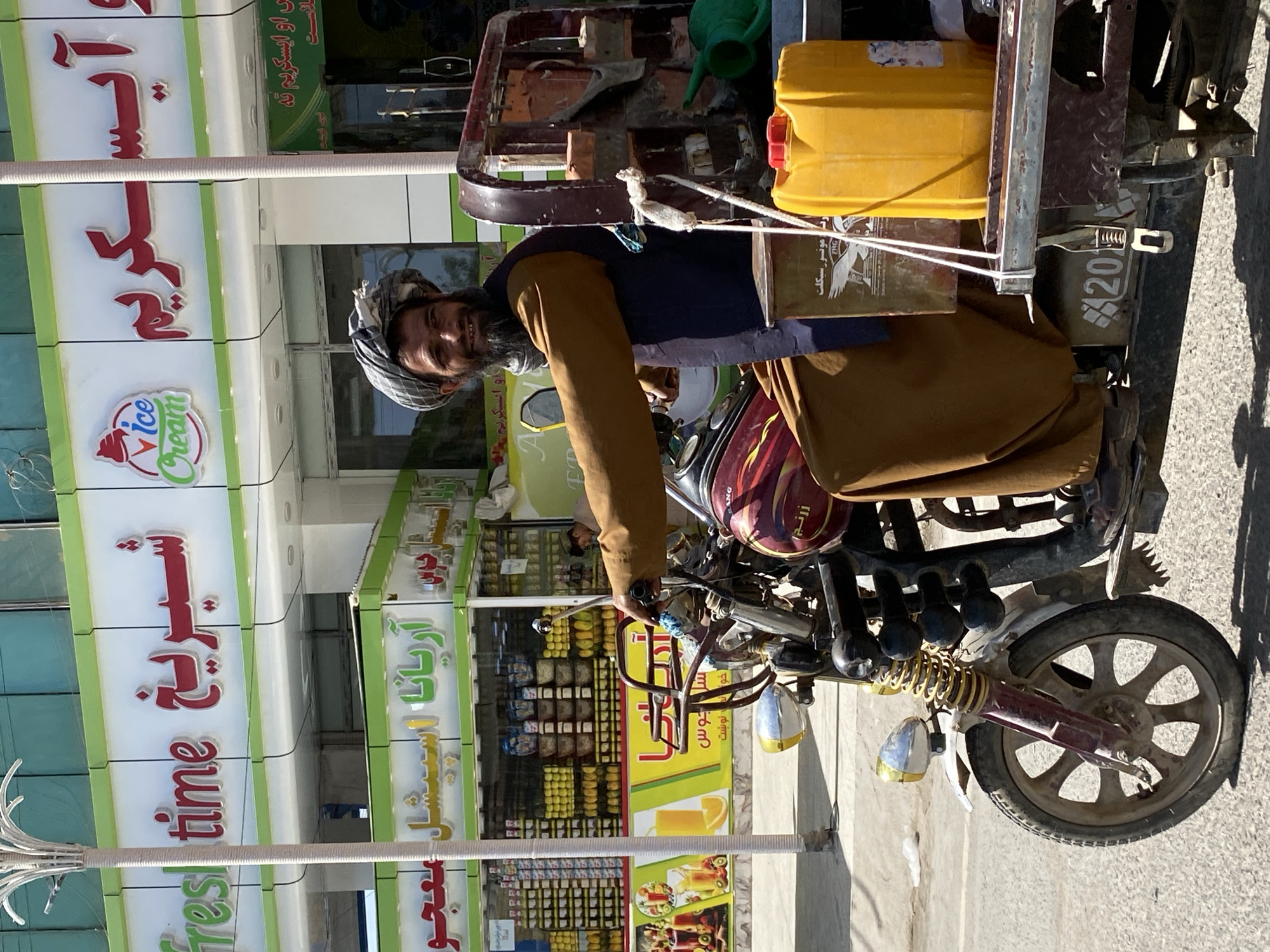 Everyday street traffic in Kandahar, June 2026