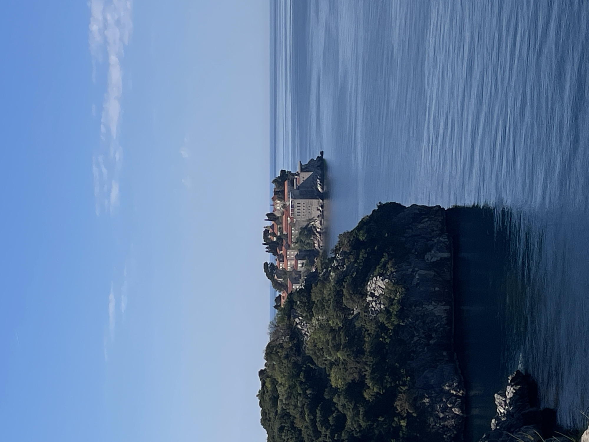 Morning coastal views documented in Pržno, Montenegro