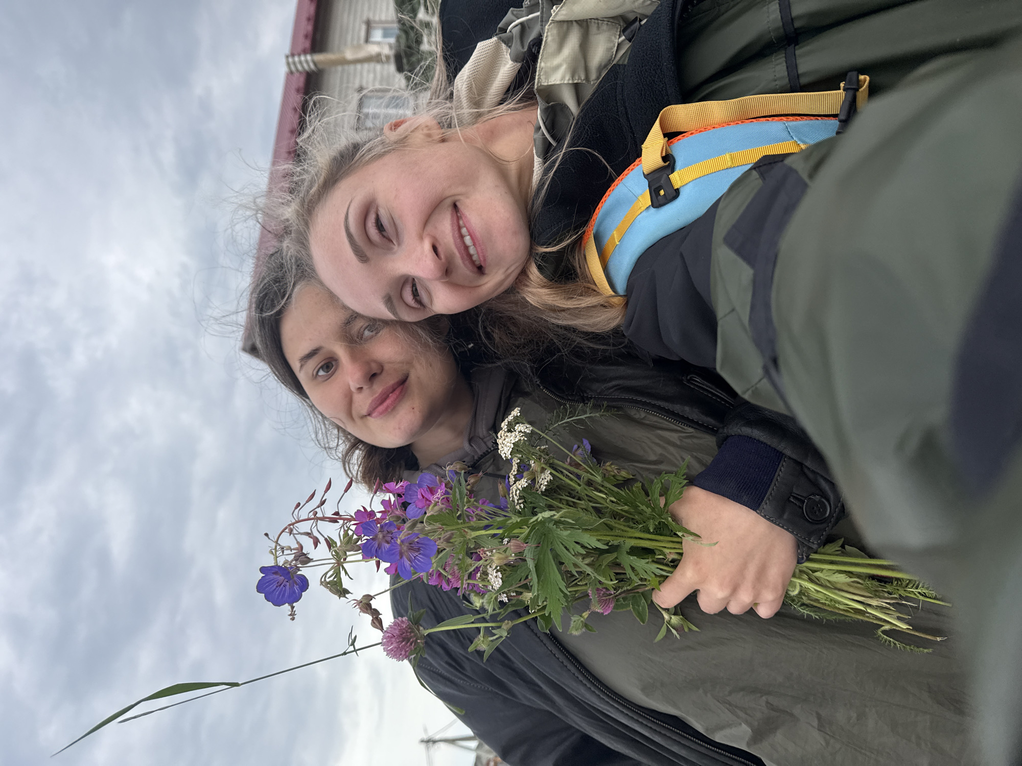 Casual afternoon in remote Teriberka, Russia