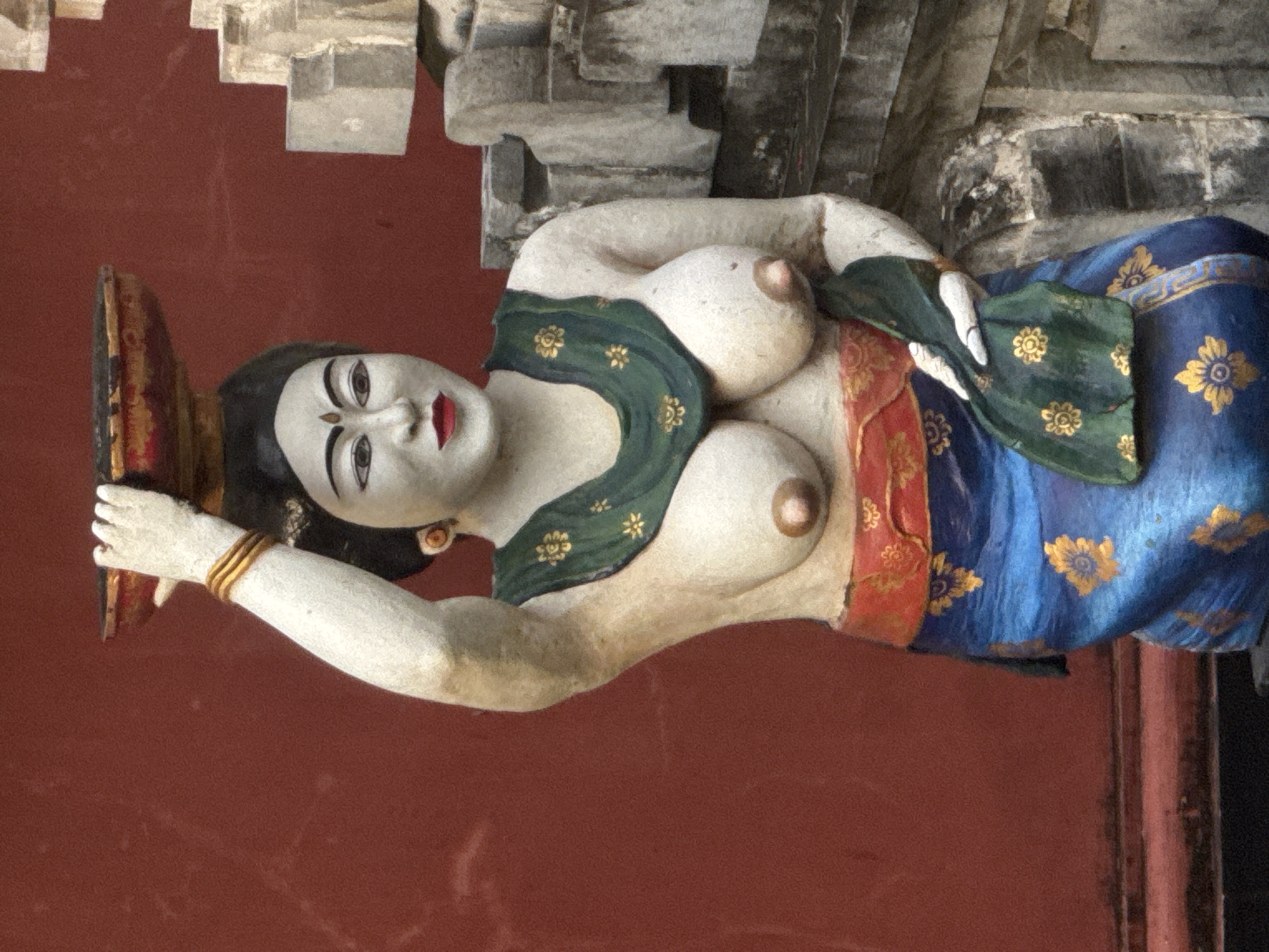 Traditional Balinese temple art documented in Denpasar