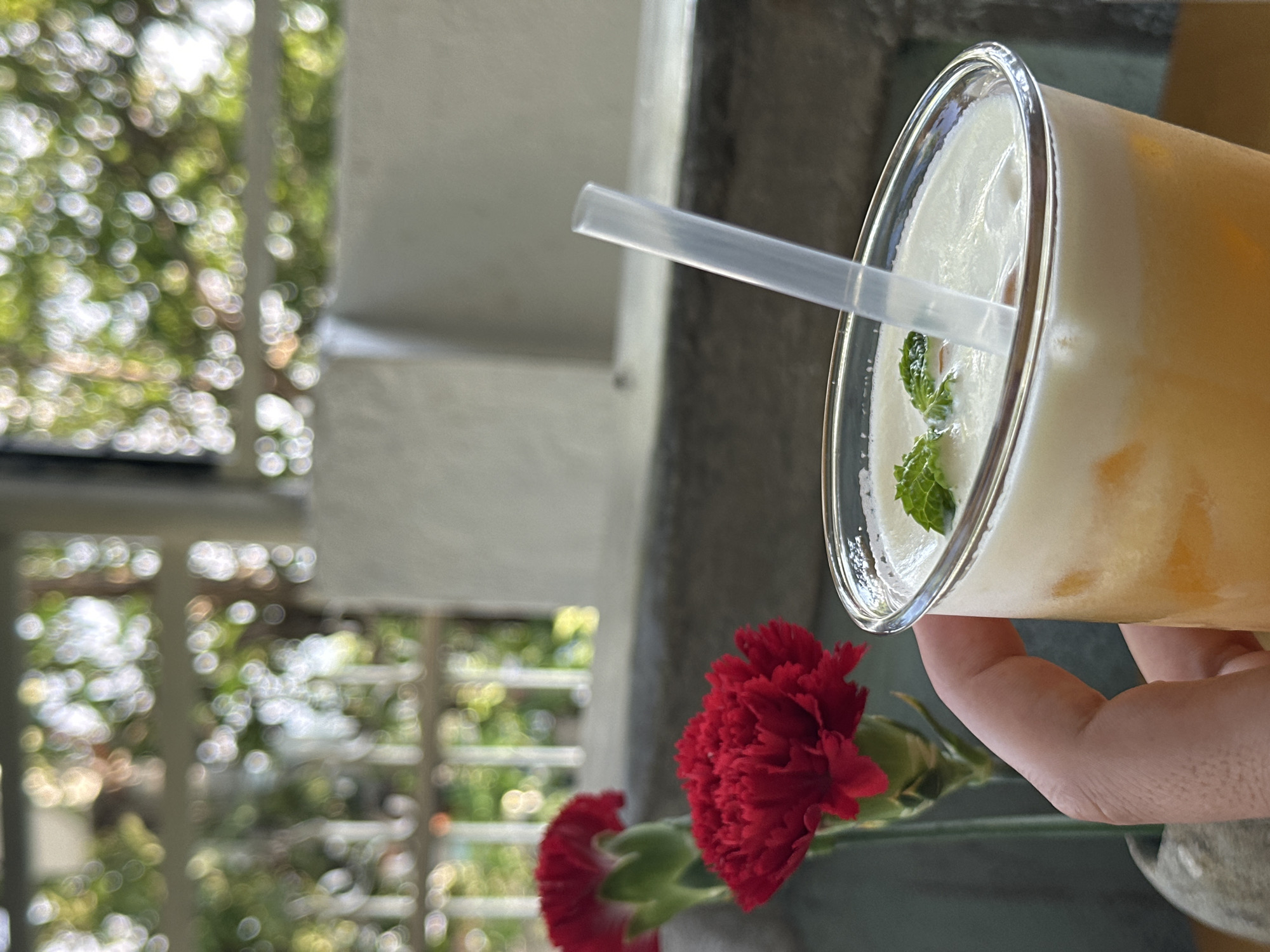 Morning cafe date with desserts in Nha Trang