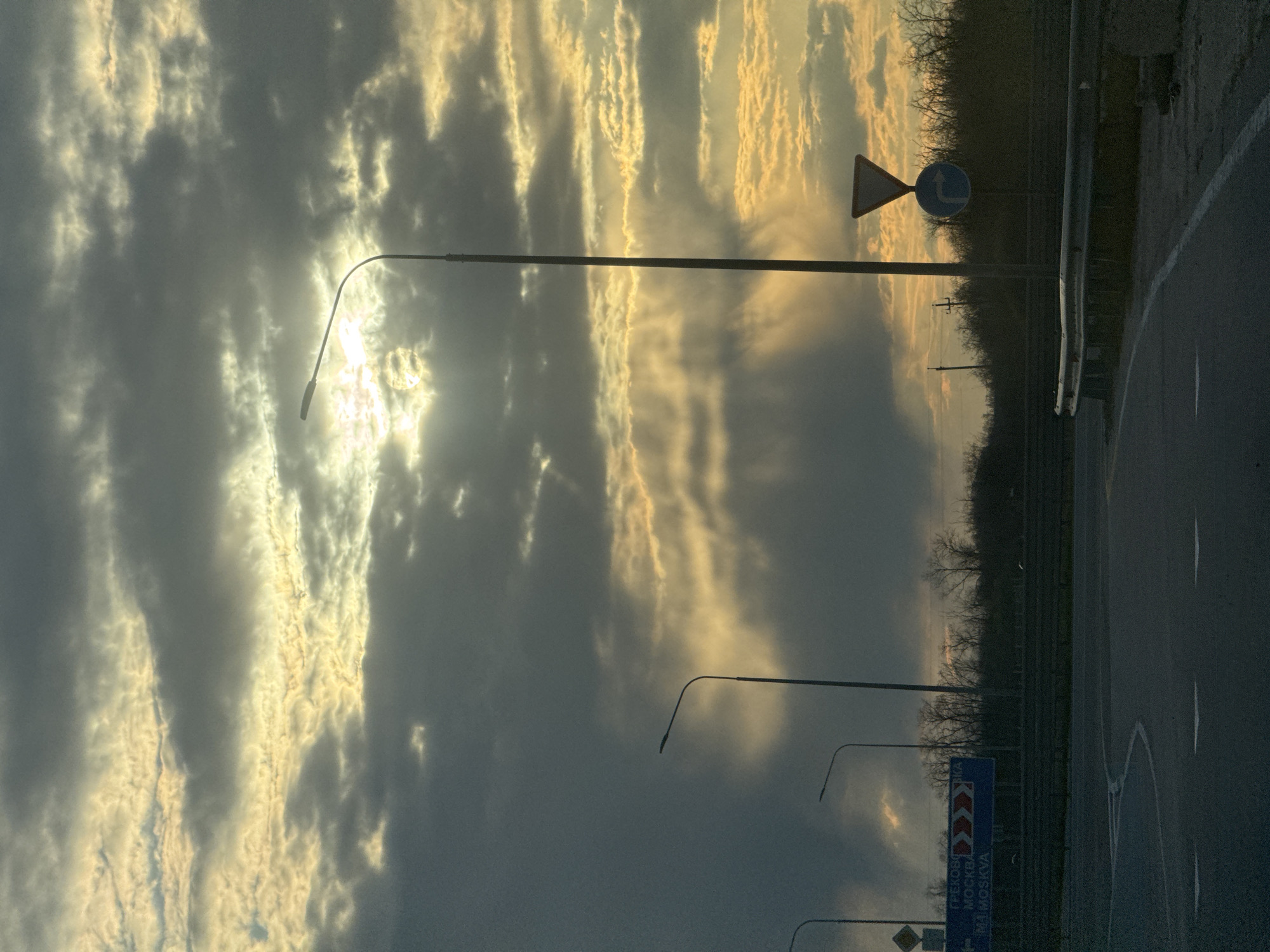 Routine observations of sky conditions and fabric texture in Yasinovatyi