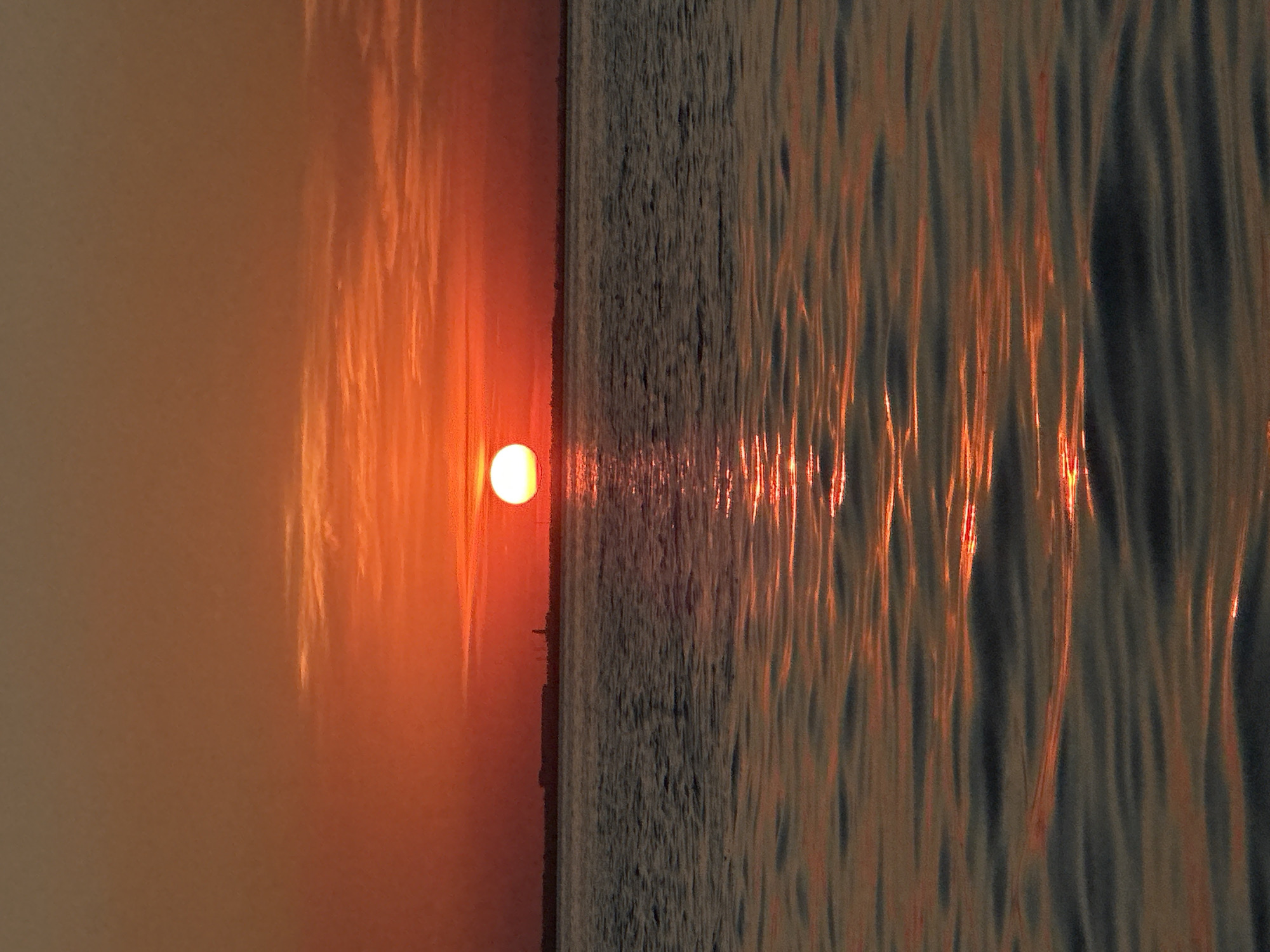 Lakeside sunset in Kokshetau, Kazakhstan