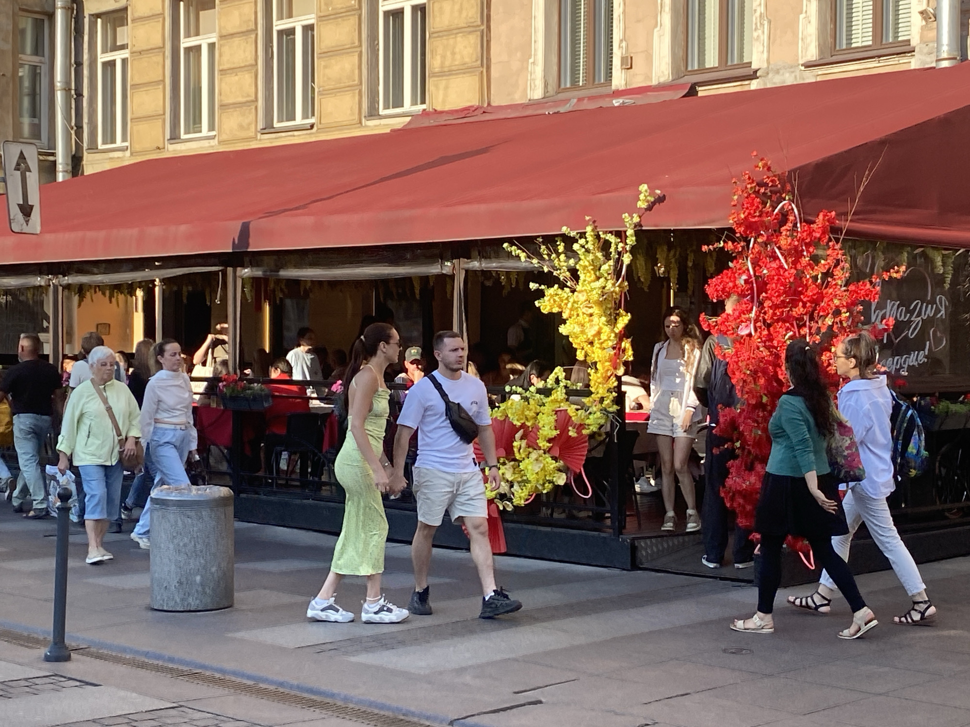 Summer afternoon along Saint Petersburg's canals and Nevsky Prospekt