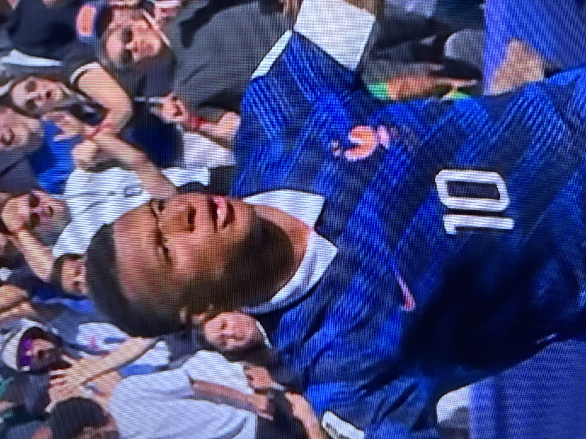 Soccer match footage with France scoreline graphics, June 2026
