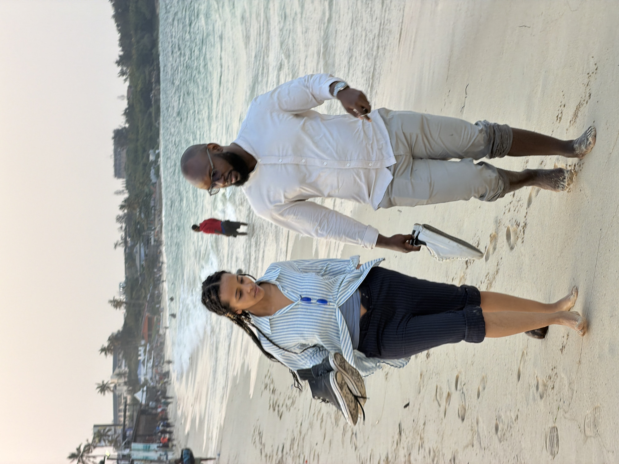 Afternoon on the Dar es Salaam shoreline, Indian Ocean