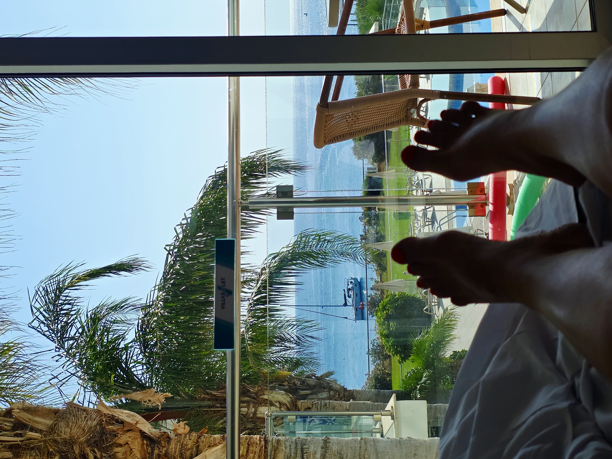 Lazy resort morning in Protaras, Cyprus