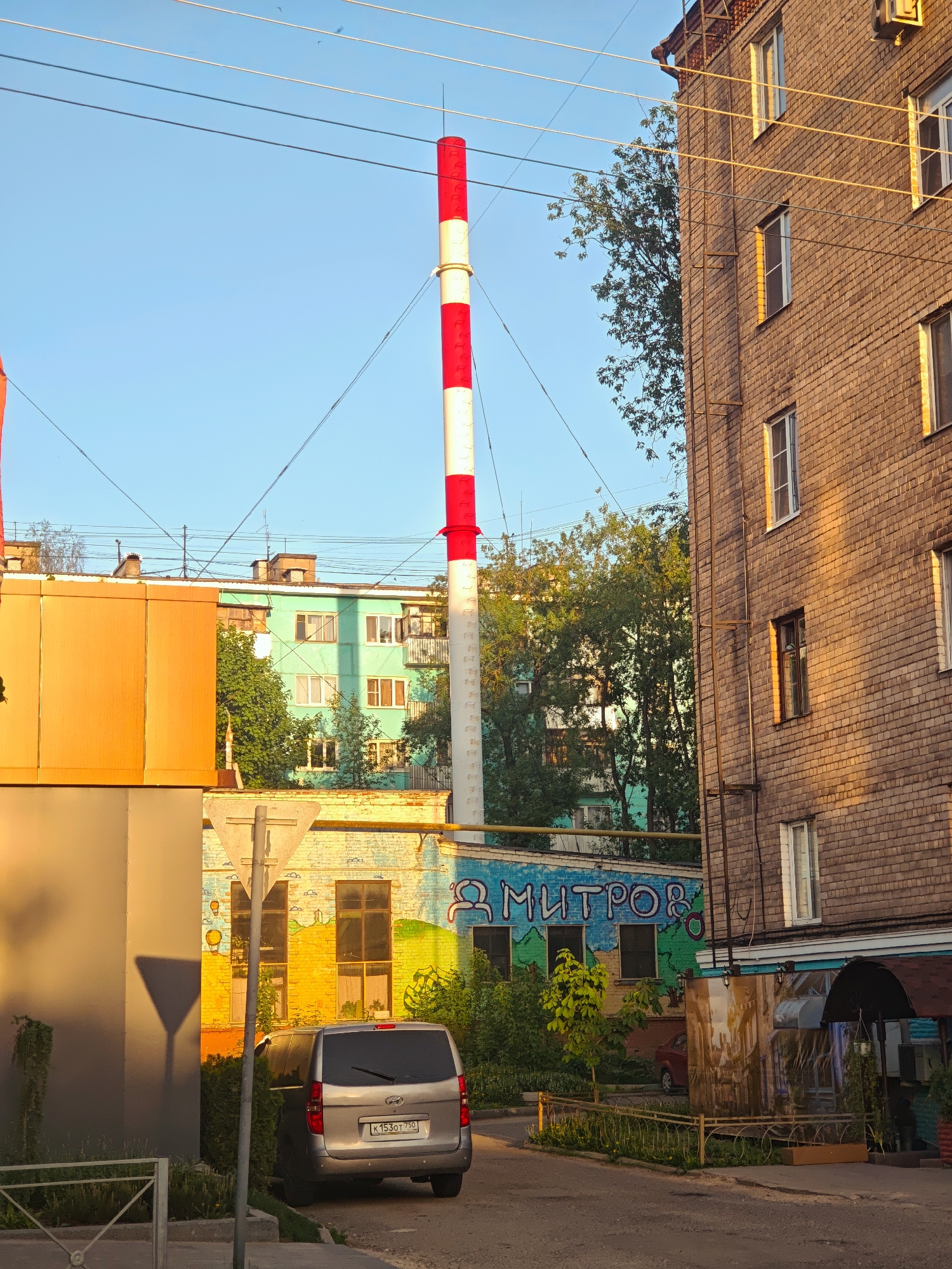 Routine daily life documented across Dmitrov, Russia