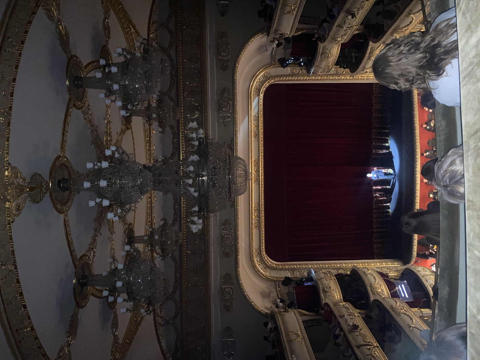 Theater interior documented at Yekaterinburg Opera and Ballet venue