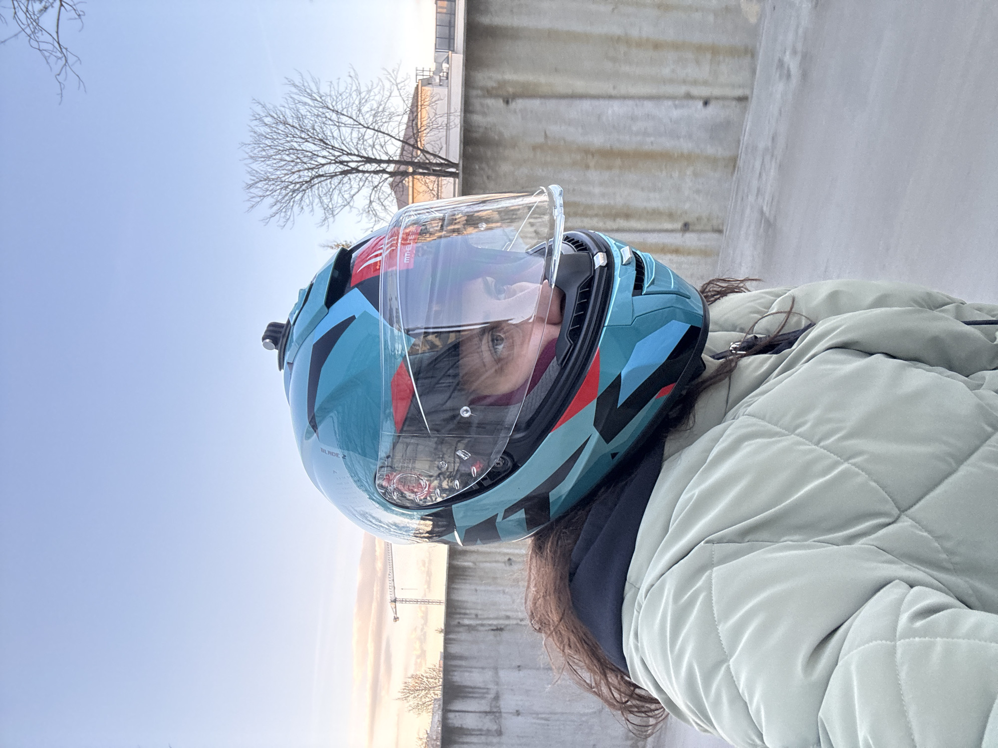 Motorcyclist's afternoon journey documented across multiple Sofia locations