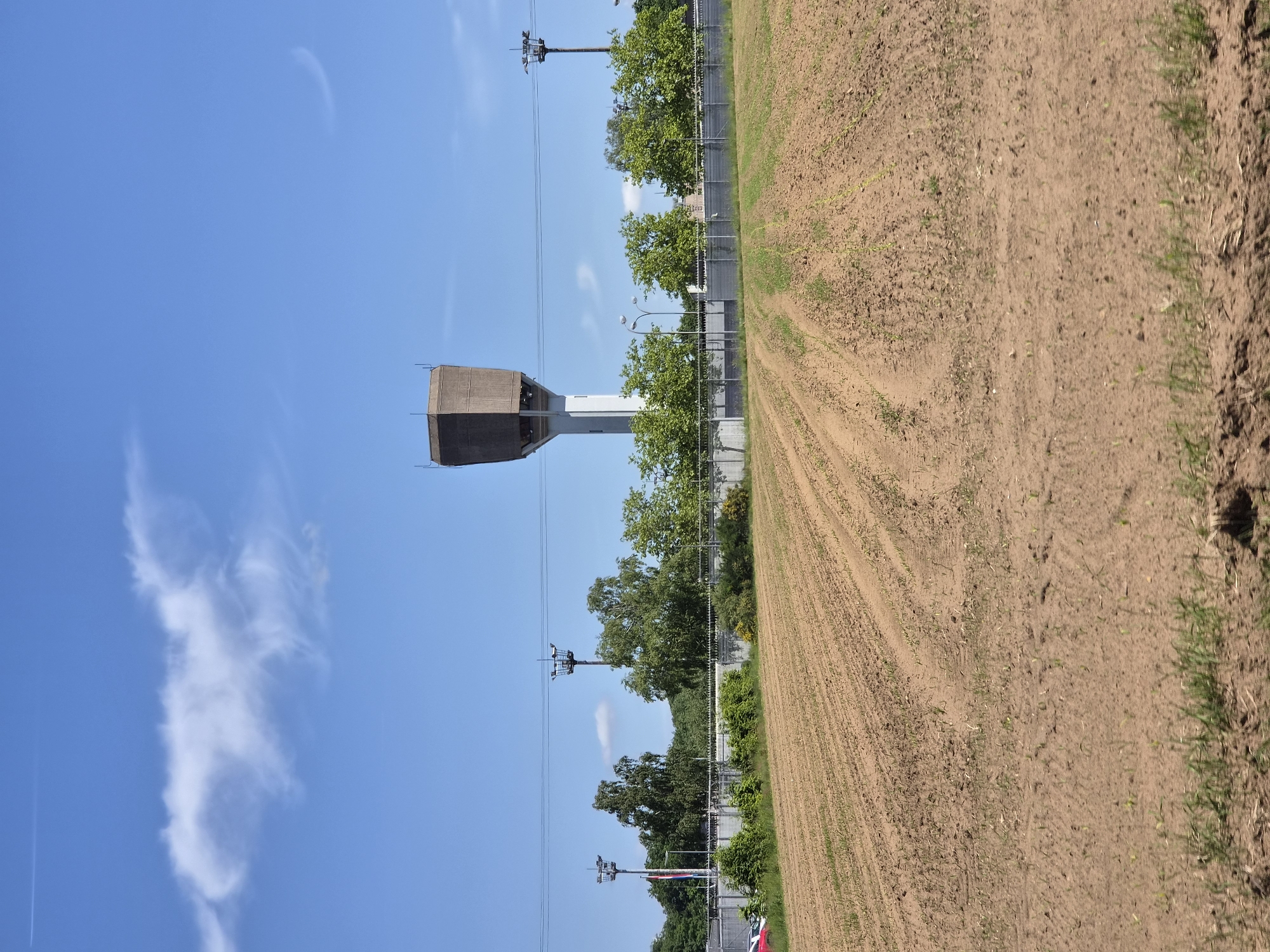 Agricultural activity documented in Oetrange Luxembourg field