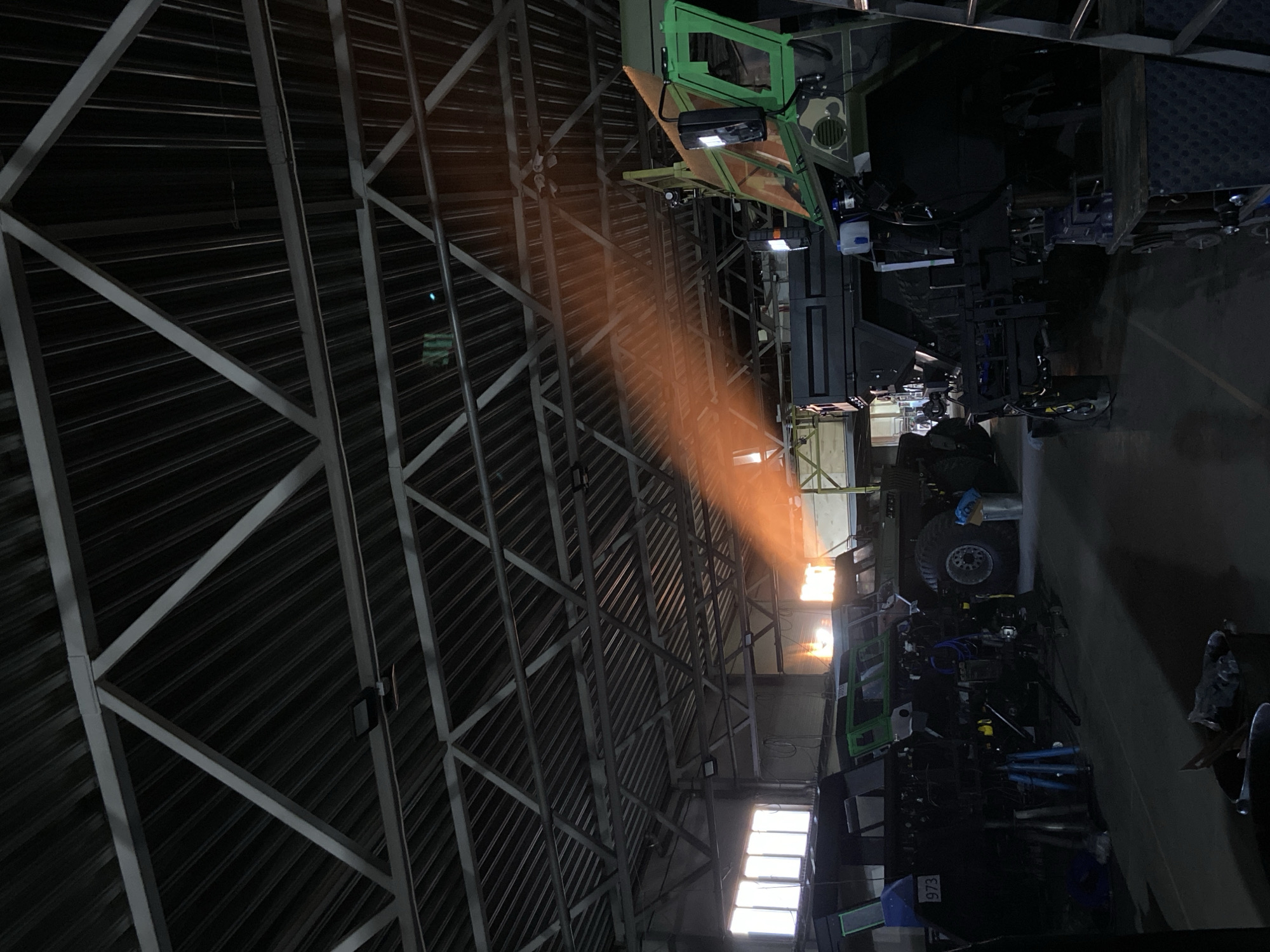 Industrial building interior documented in Krasnoyarsk, Russia