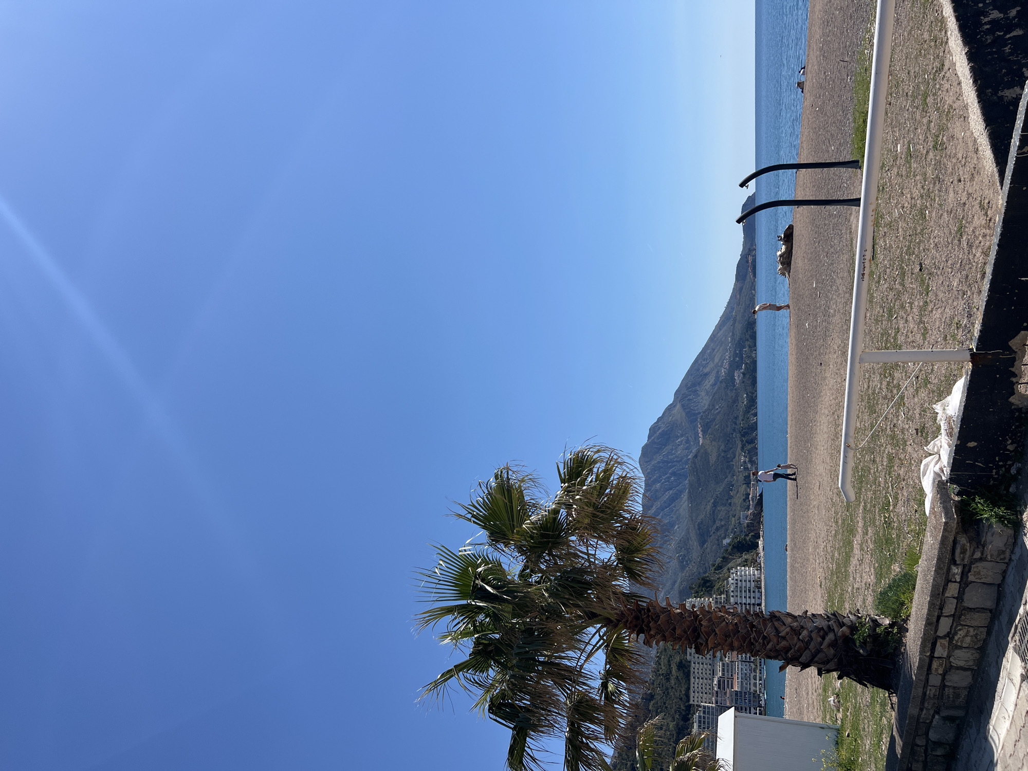 Tourist enjoys ice cream at Montenegro beaches