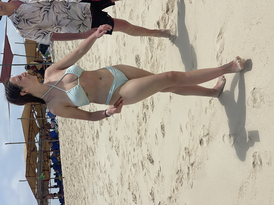 Beach day unfolds on Zanzibar shores with casual moments