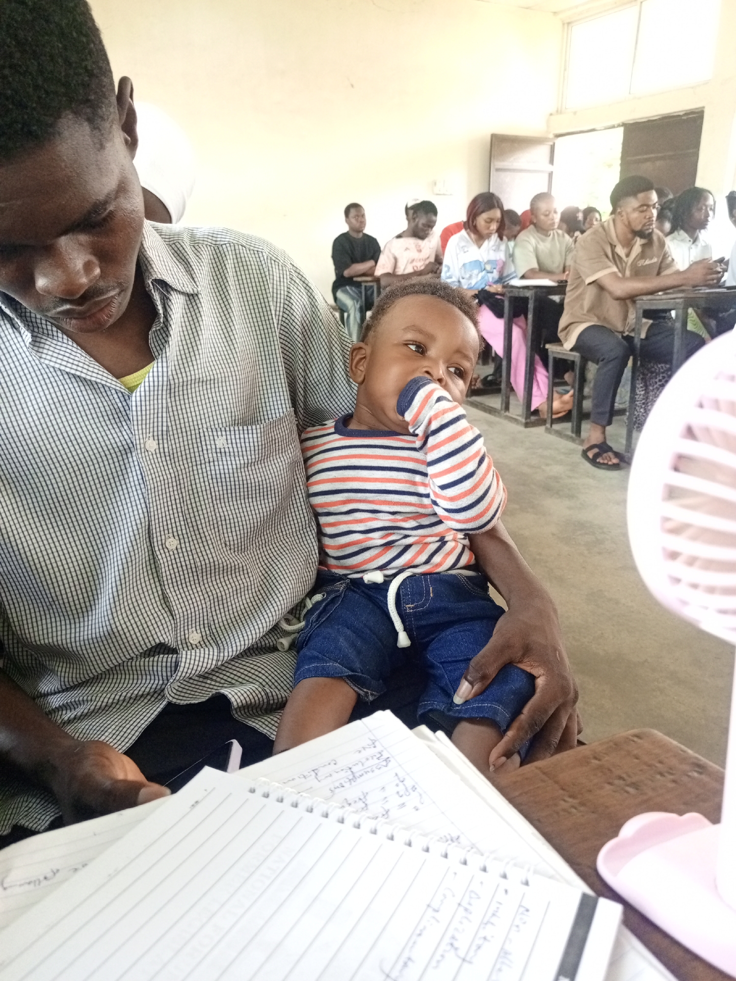 Morning lecture session observed at Keffi classroom in Nigeria