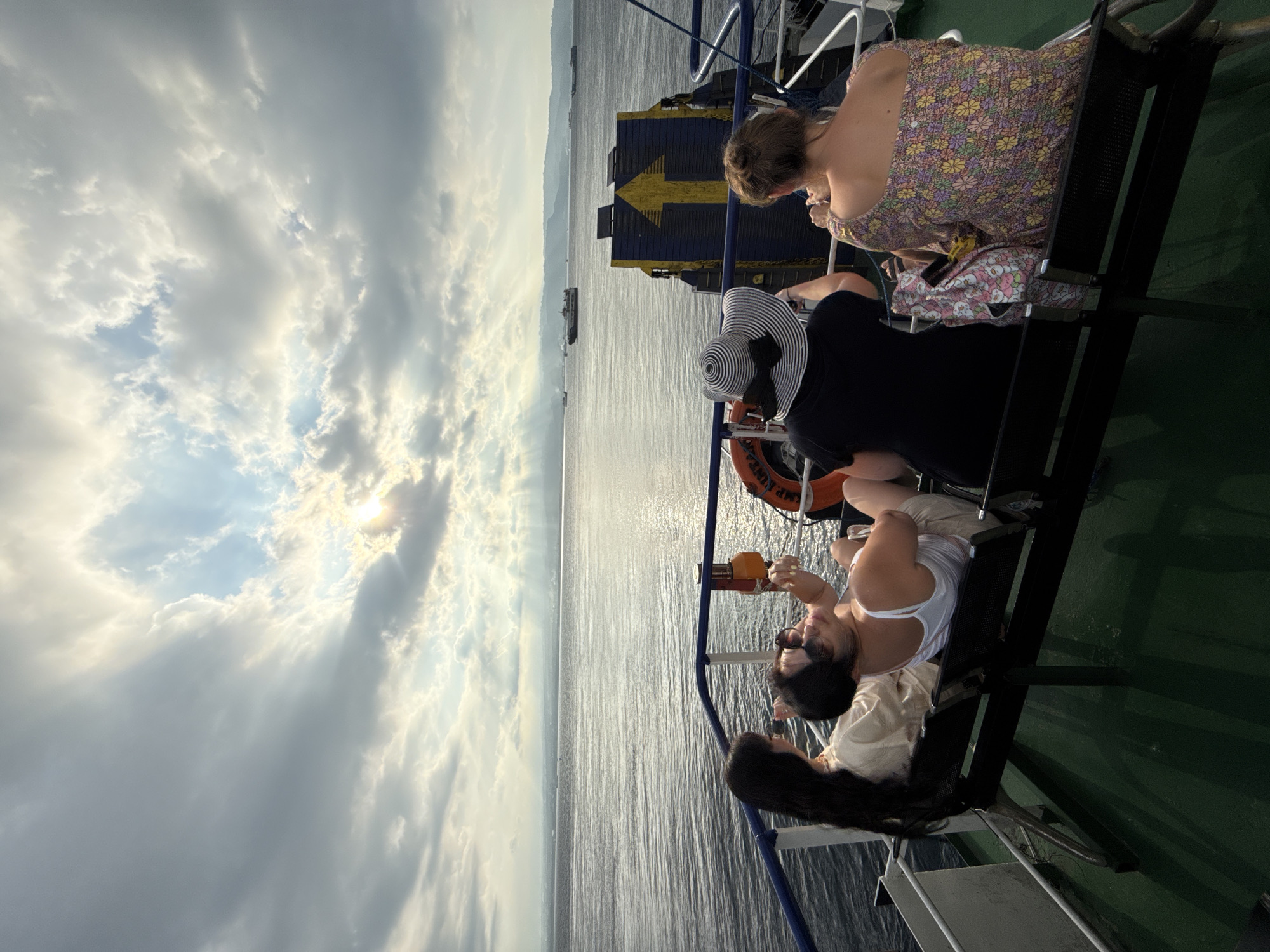 Ferry boarding operations documented at Melaya, Indonesia terminal