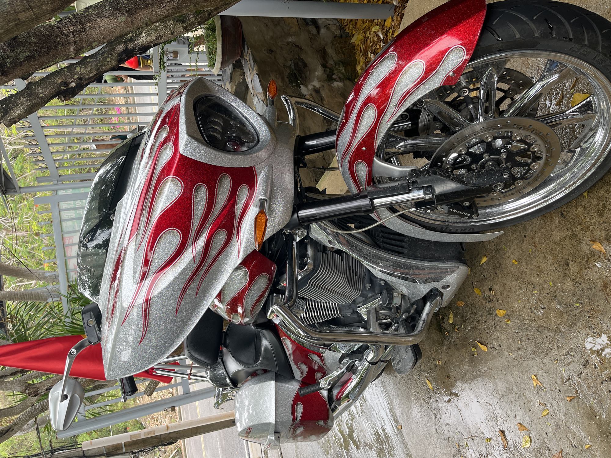 Victory motorcycle and street scenes documented in Nha Trang