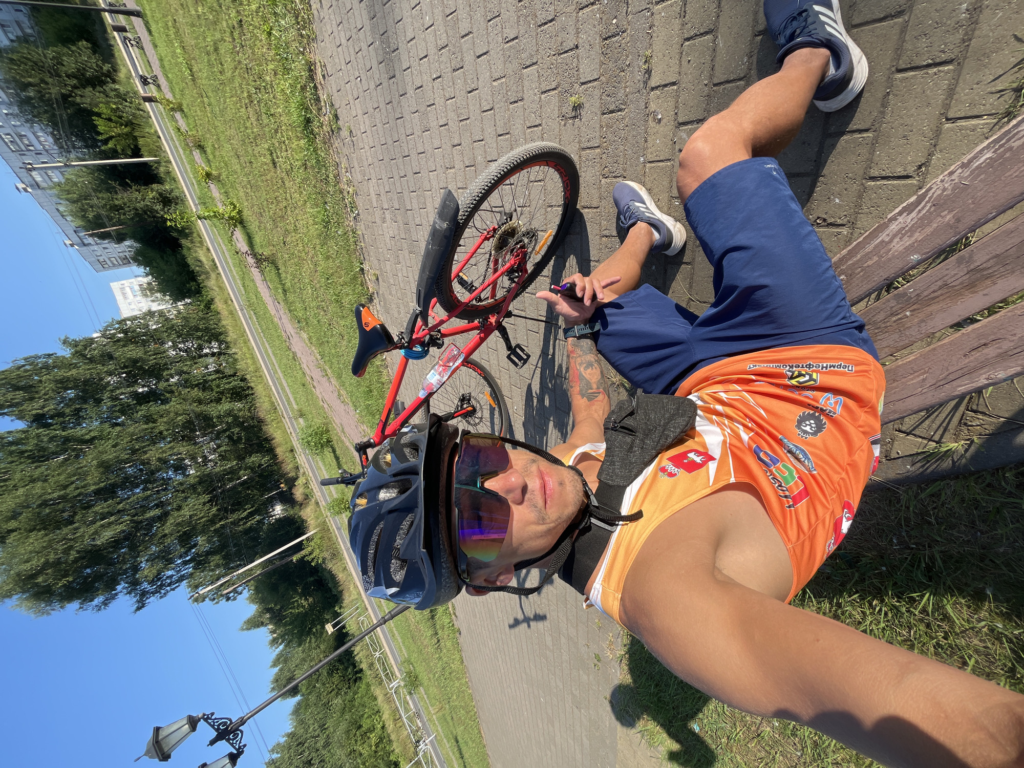 Cycling routes and summer hangouts in Chaikovsky, Russia