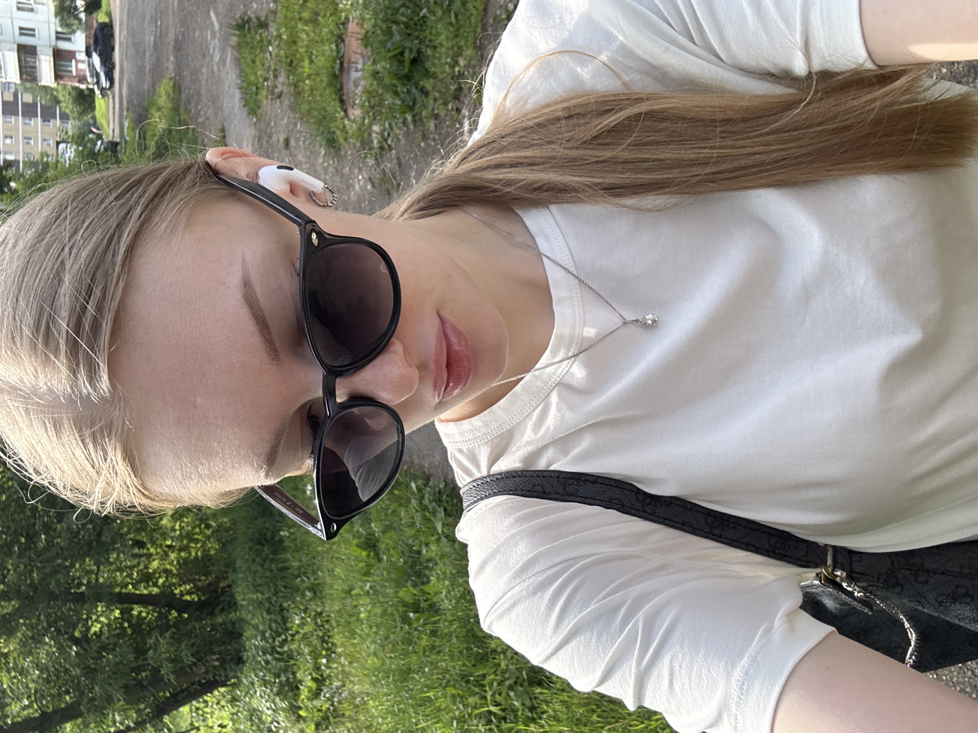 Quick selfie session outdoors in Perm, Russia