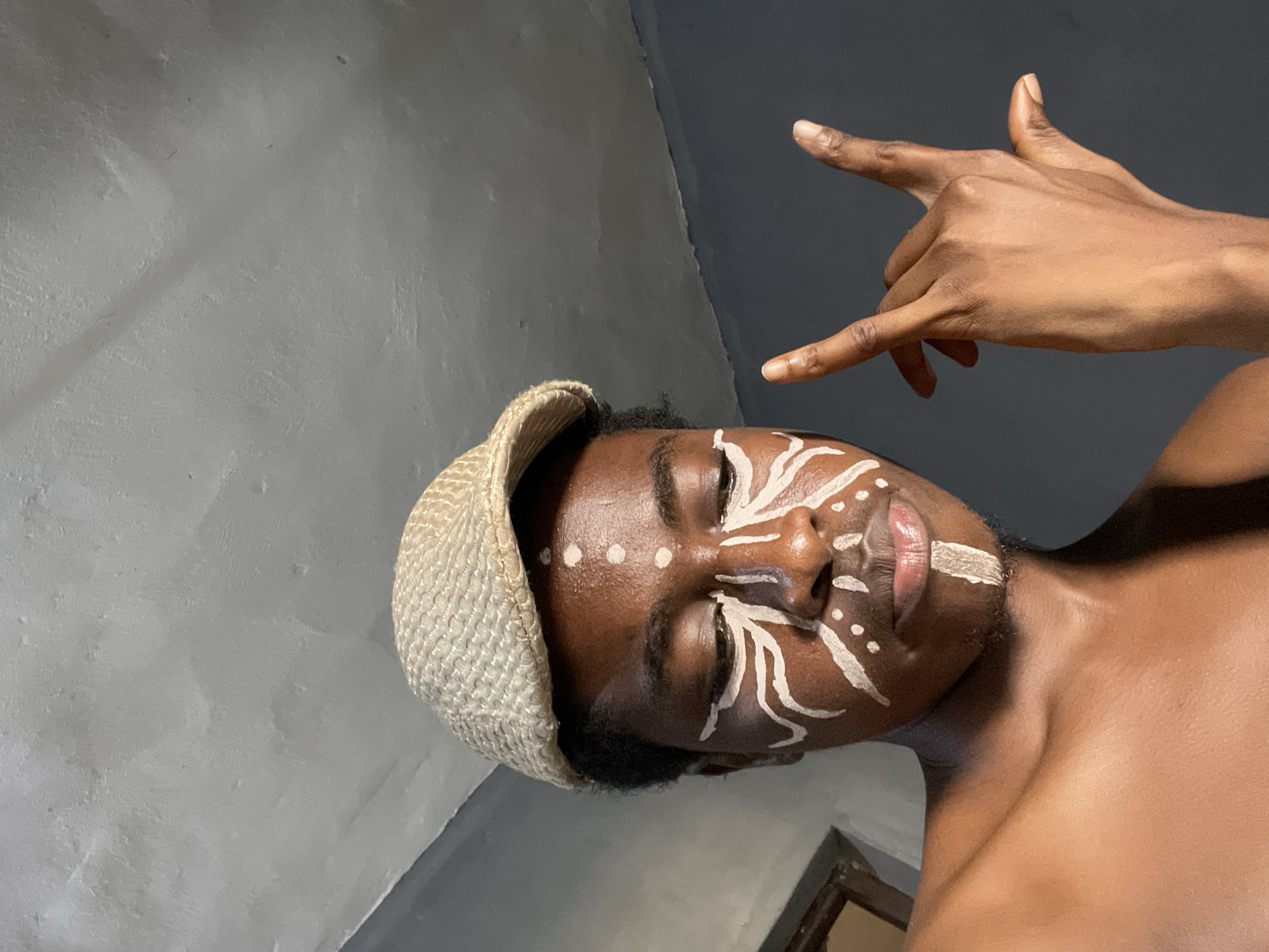 Traditional face paint ceremony observed in Nkpor, Nigeria
