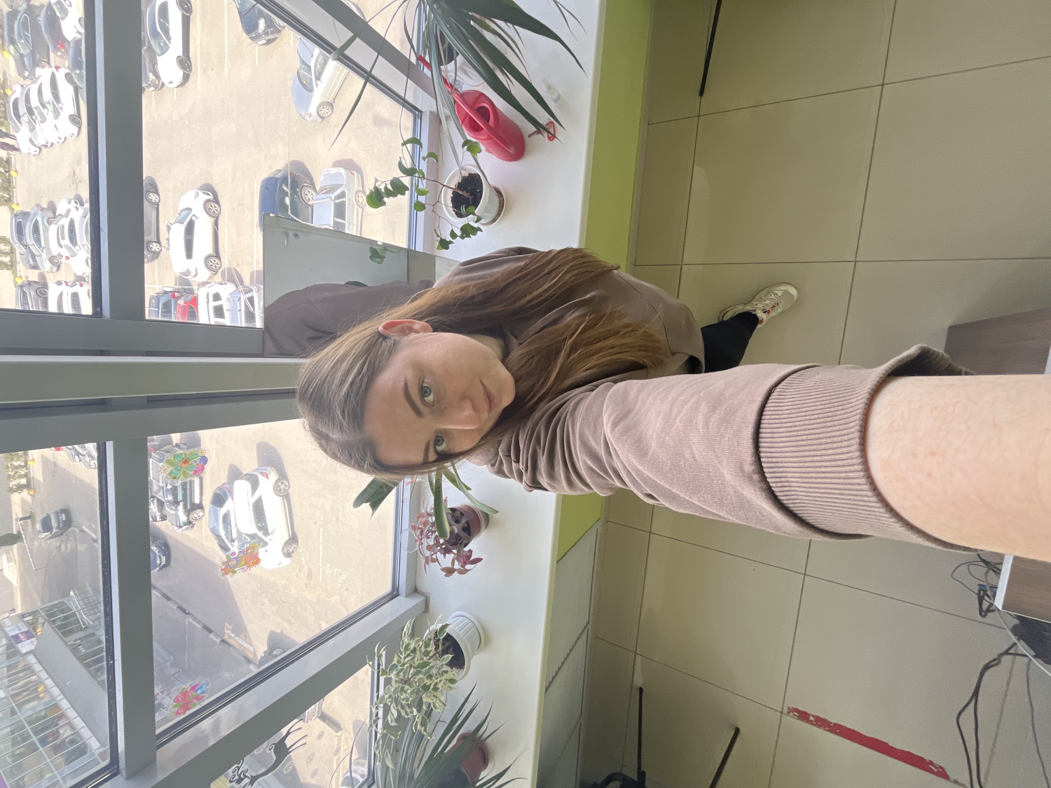 Personal selfie session documented in Klin, Russia