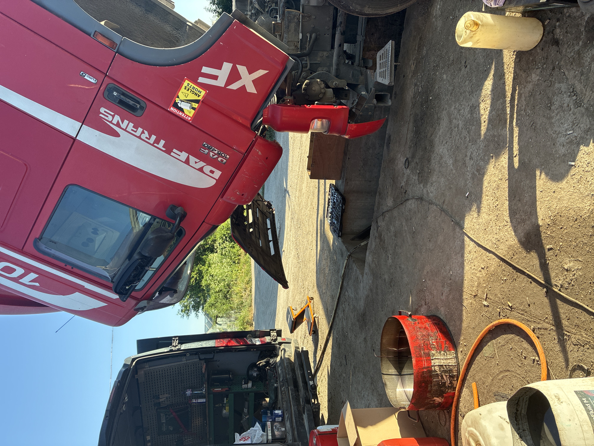 Morning snapshot collection captures vehicles, toys, office supplies
