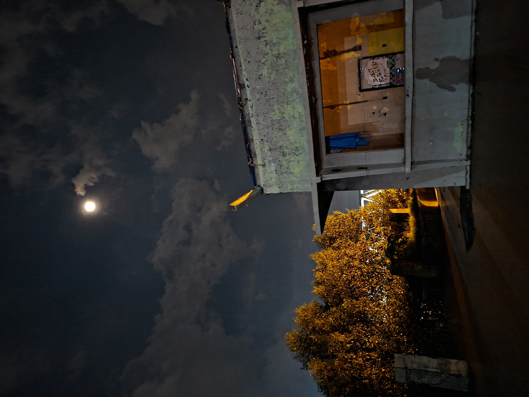 Nighttime scenes documented across Lhokseumawe waterfront and streets
