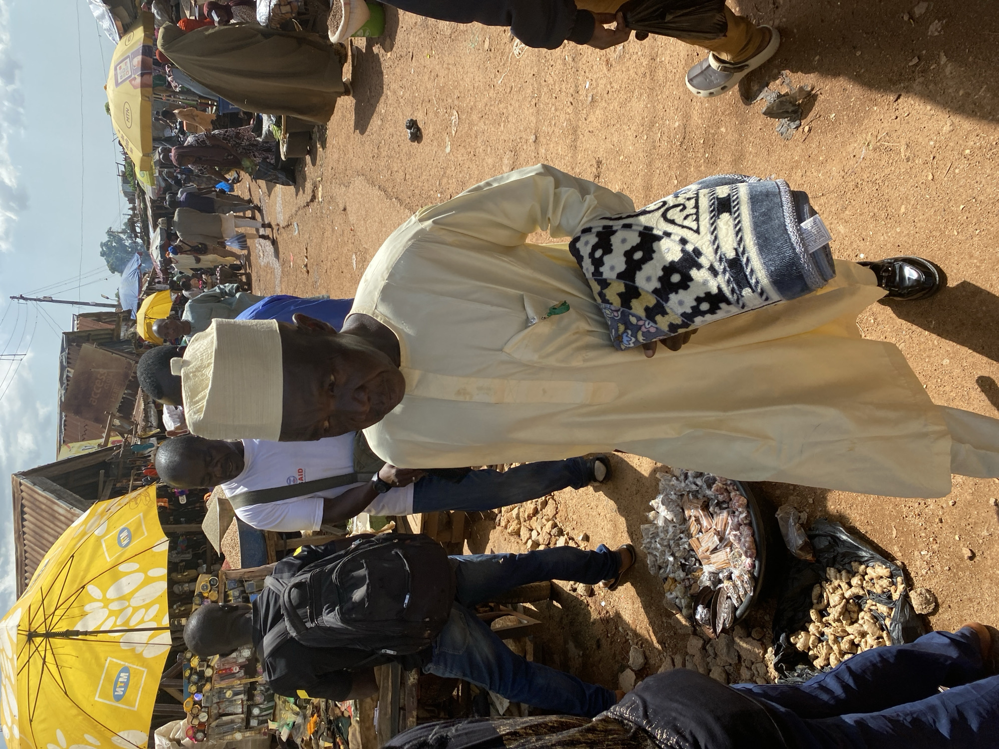 Midday hustle at Bukuru market, Plateau State, Nigeria