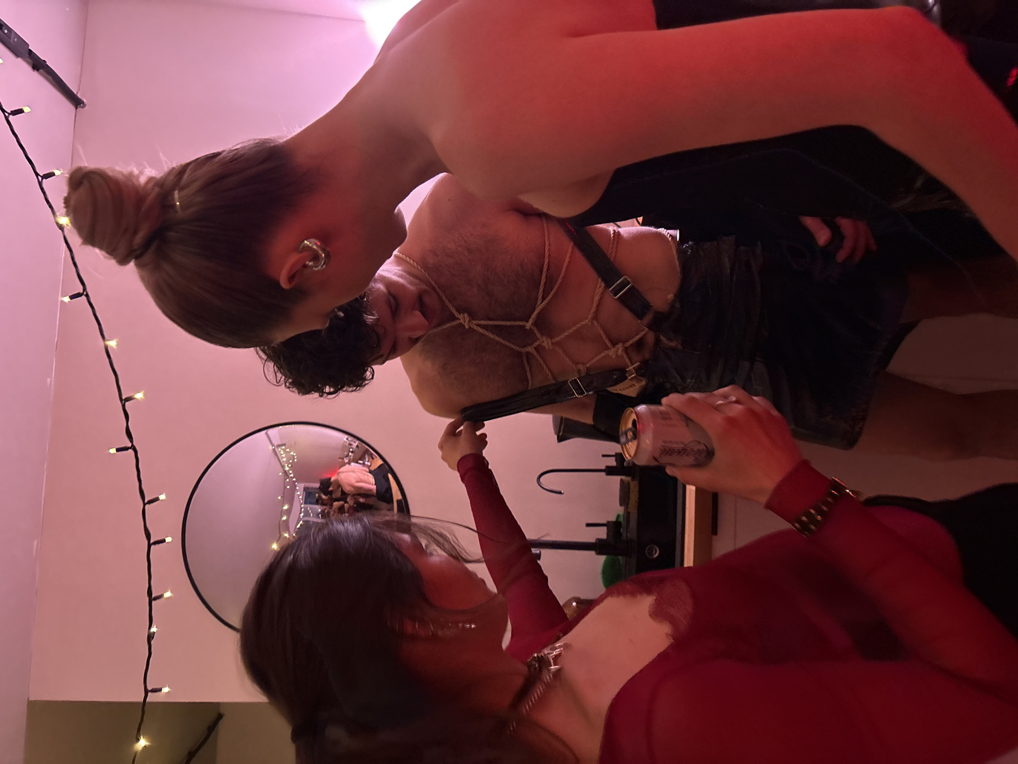Friends gather for casual apartment hangout in Moscow