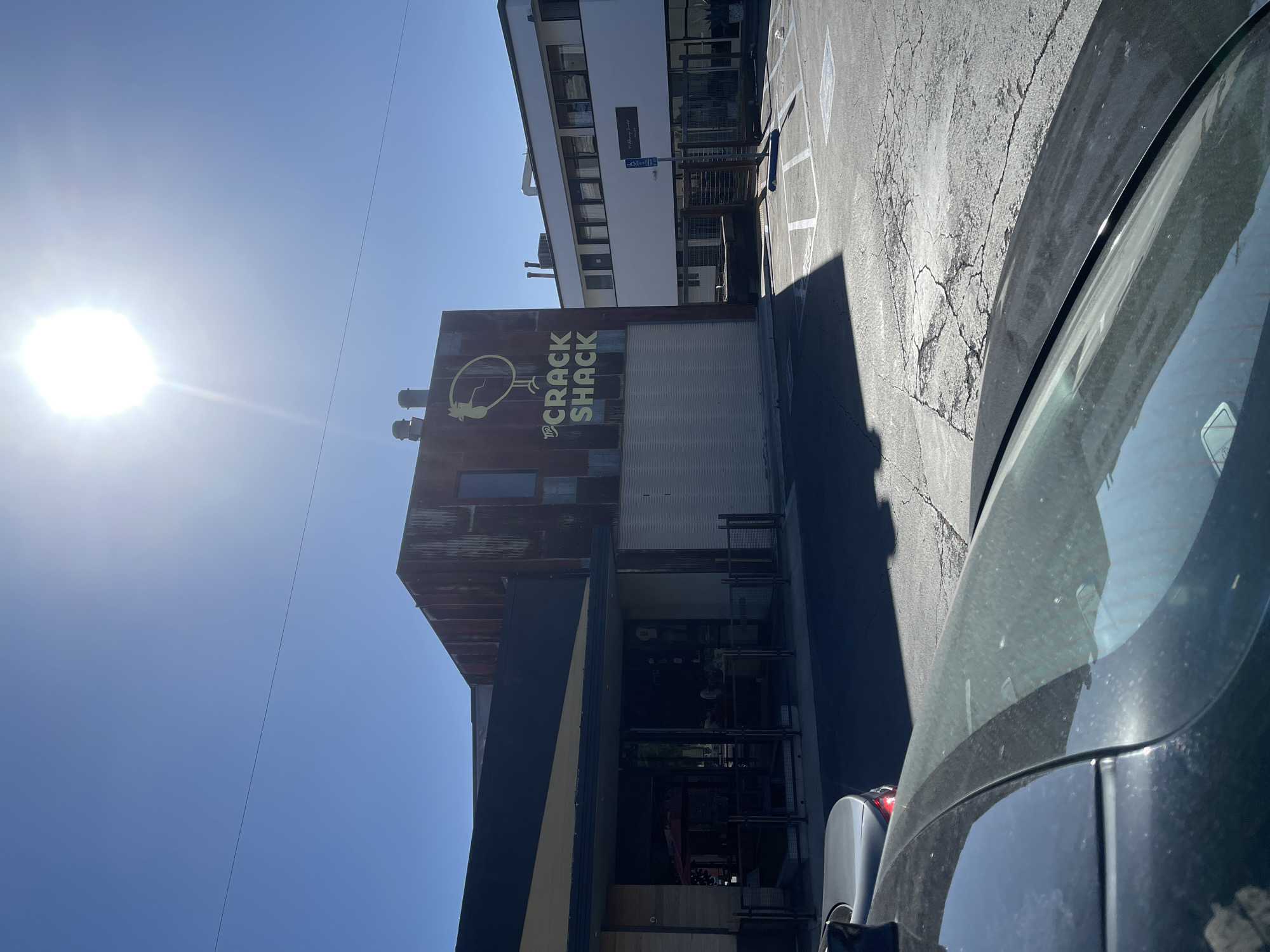 Crack Shack restaurant building documented in Costa Mesa