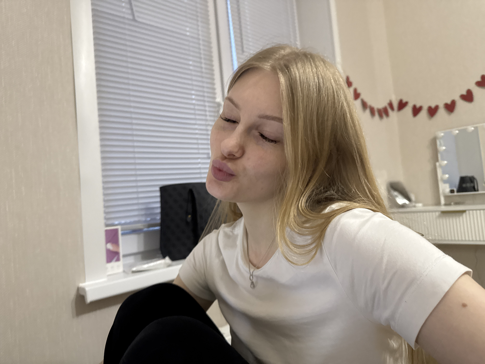 Portrait session documented in Perm, Russia apartment district