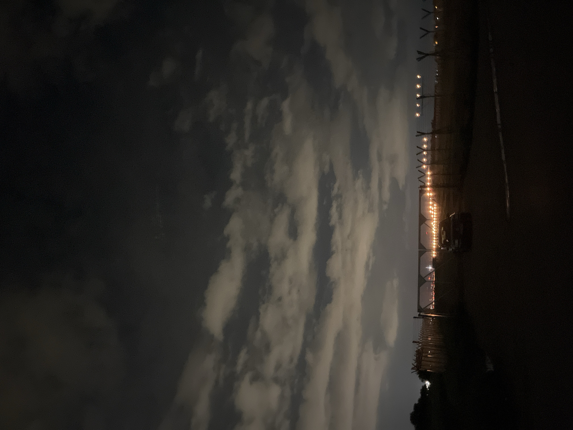 Nighttime atmospheric lights observed in Sofia, Bulgaria