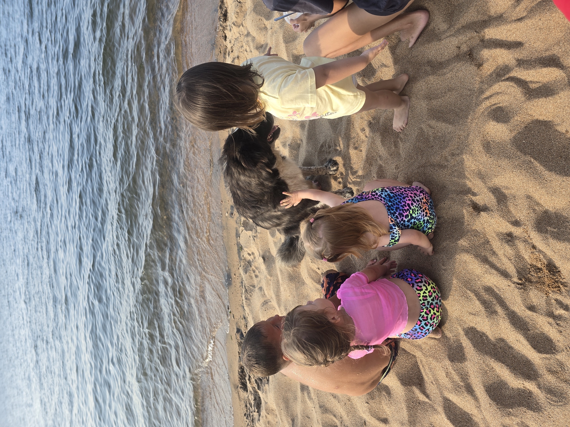 Beach day on Lake Baikal's shore, Maksimikha
