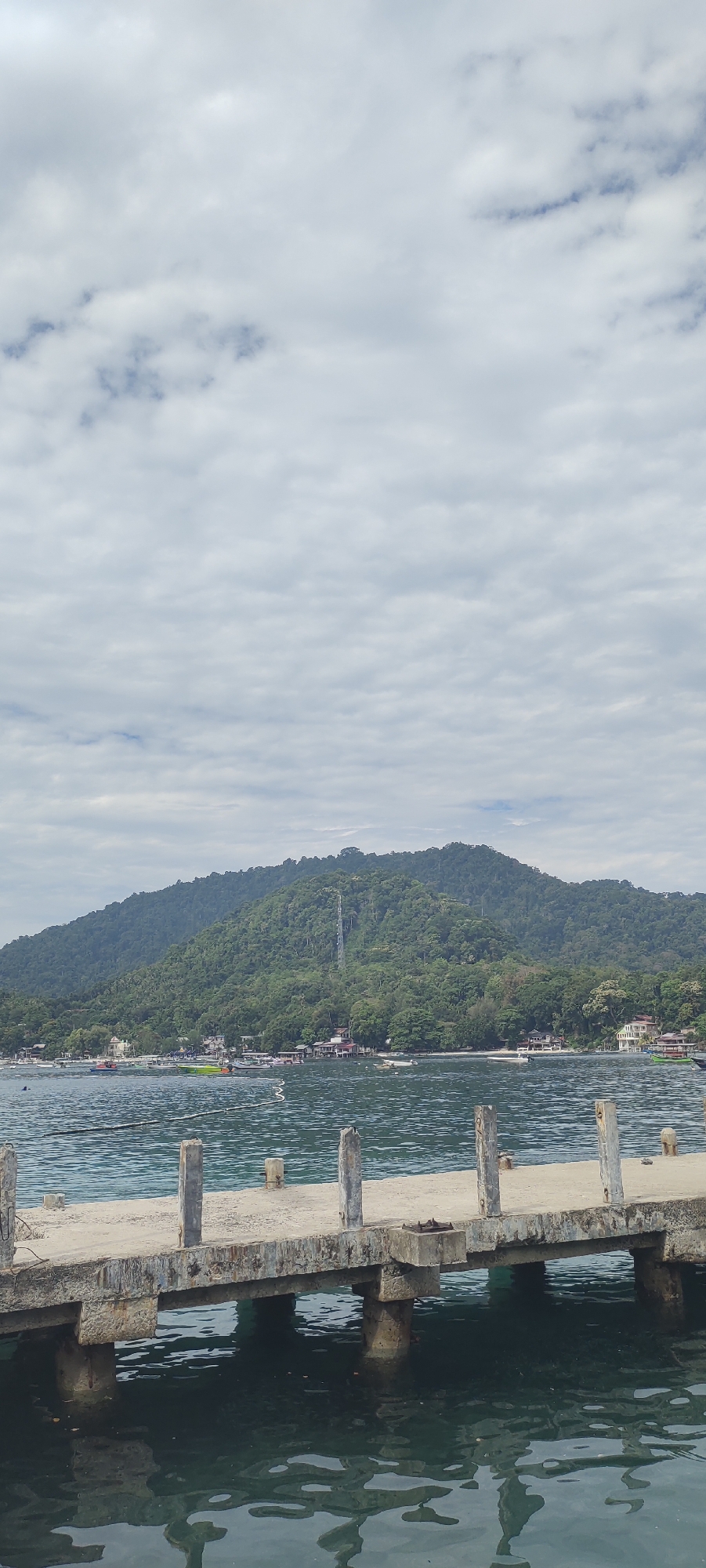 Boat journey documented along Sabang Indonesia waterfront June 2026