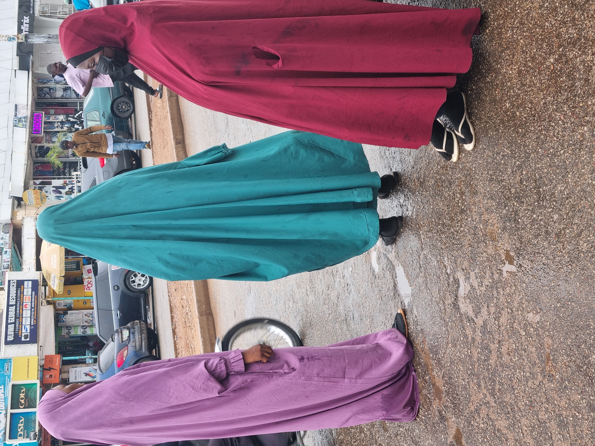 Daily life scenes documented across Jos, Nigeria over morning hours