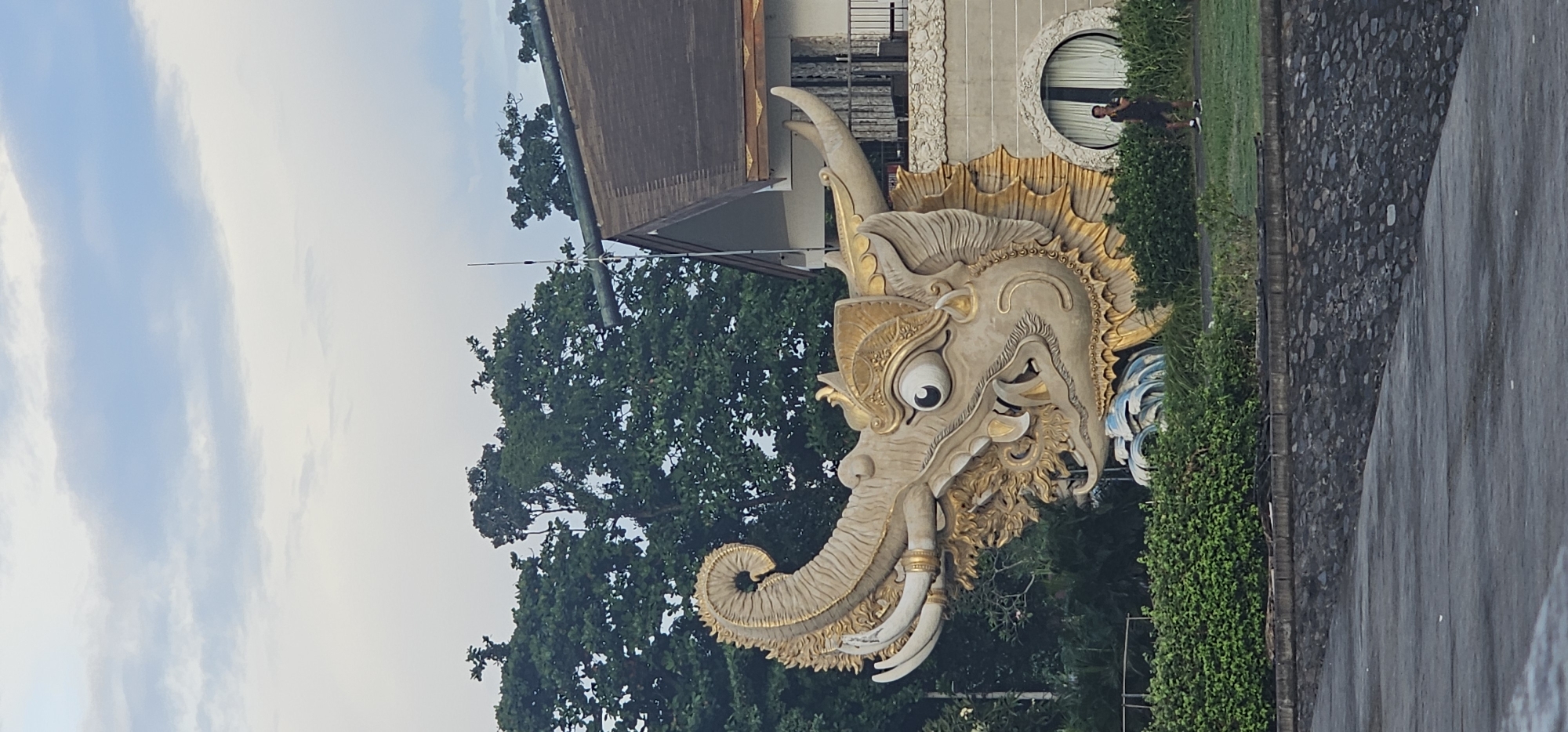 Evening scenes captured around Denpasar marina and cultural sites