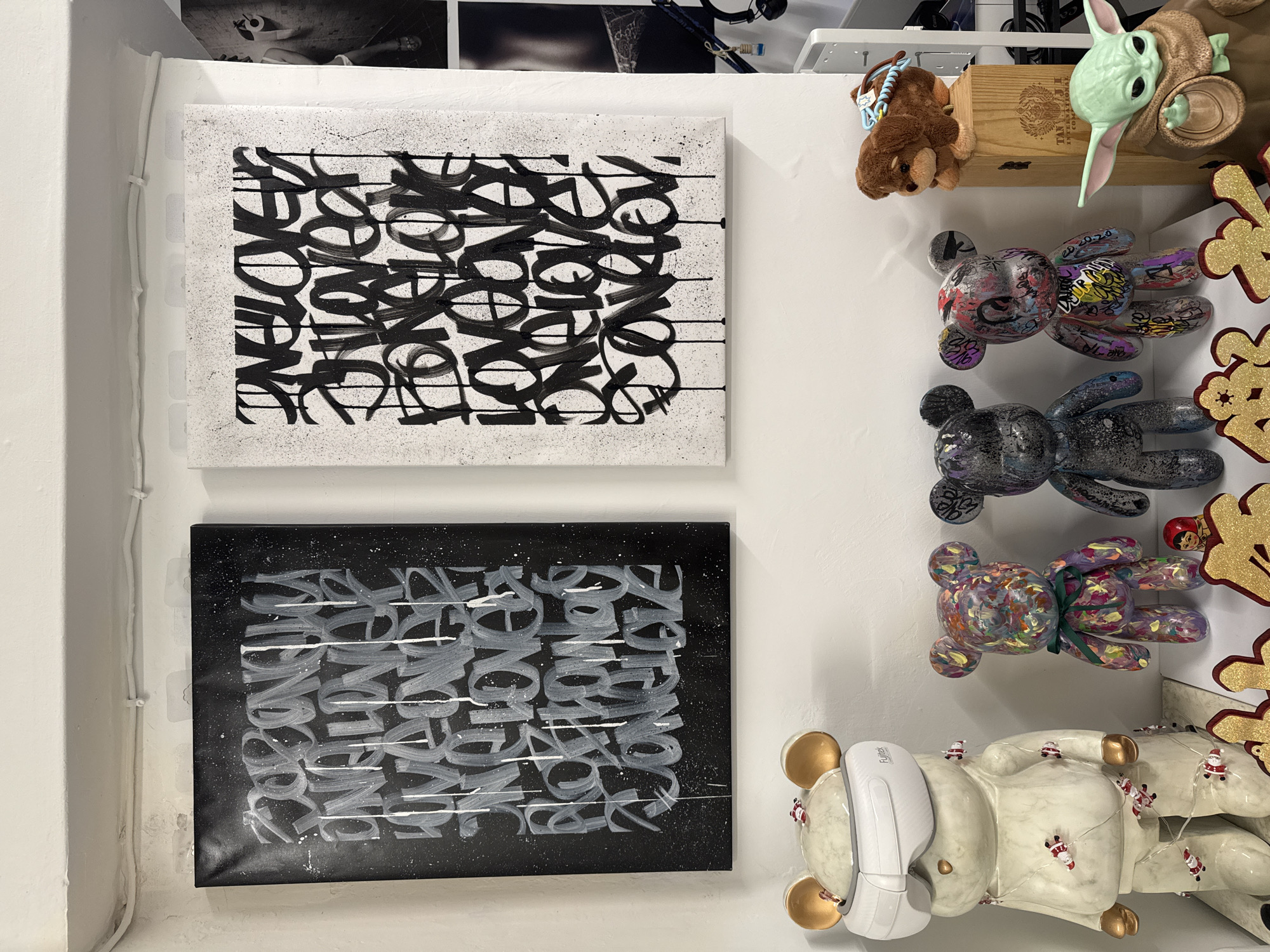 Taipei apartment life: art, collectibles, and everyday odds and ends