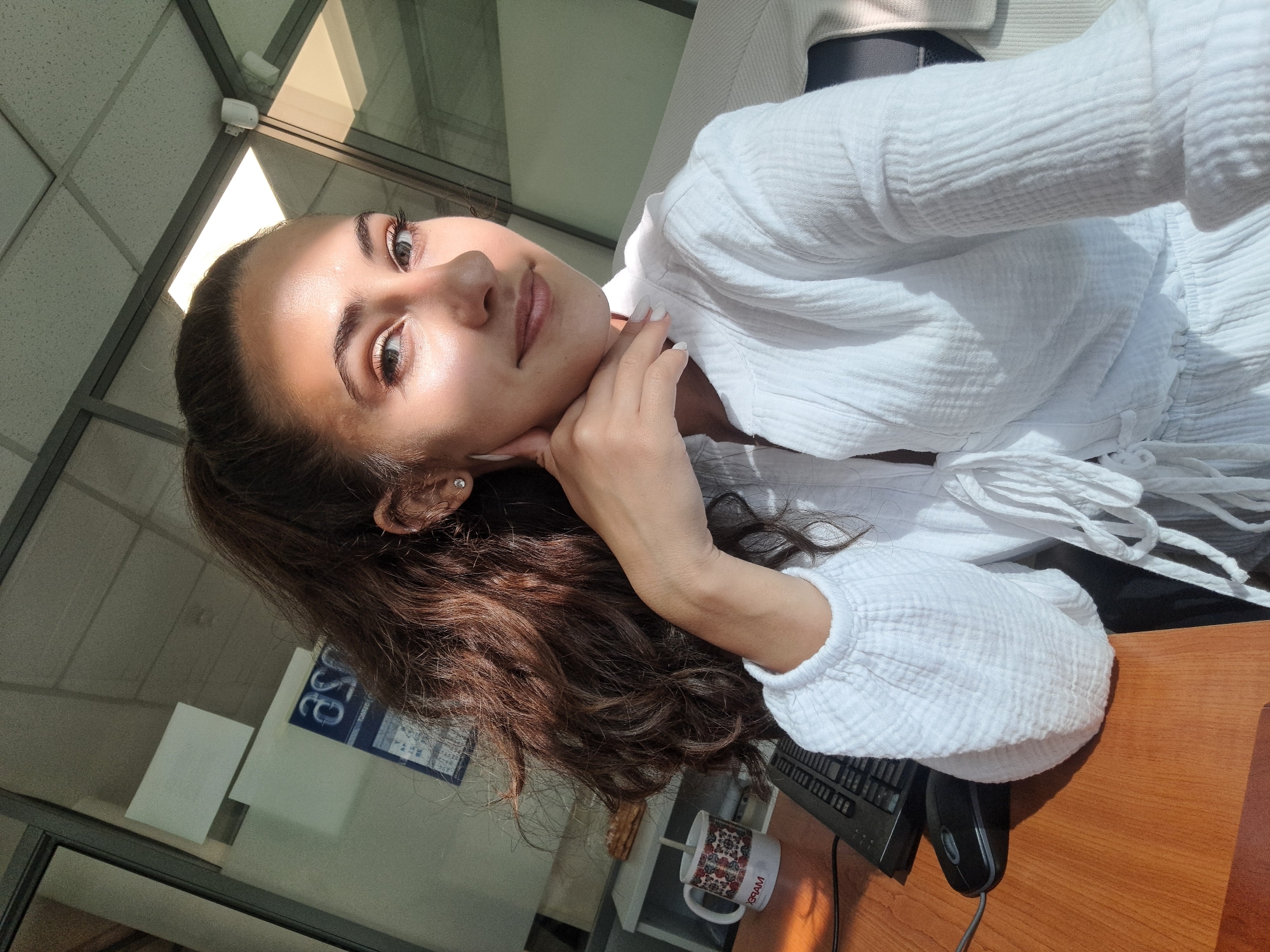 A Sofia office morning, from breakfast to desk to bus