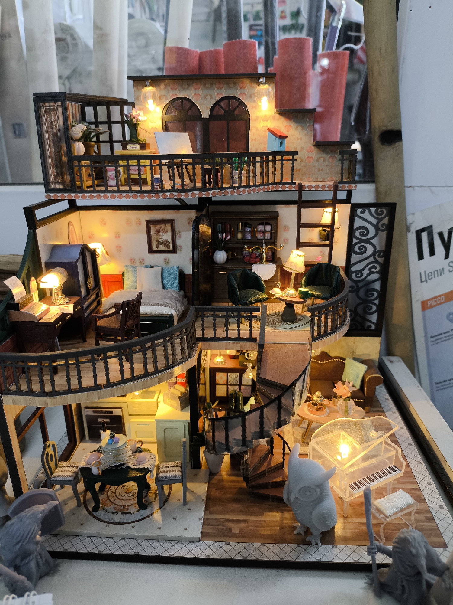 Miniatures and scale models on display in Solikamsk
