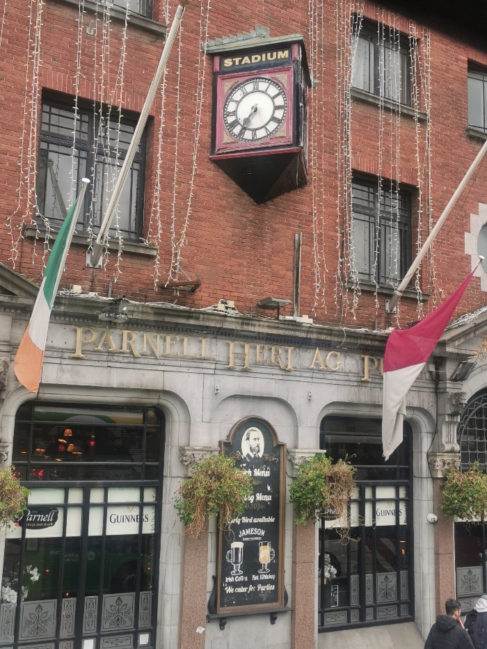 Dublin city center pedestrian activity documented across multiple locations