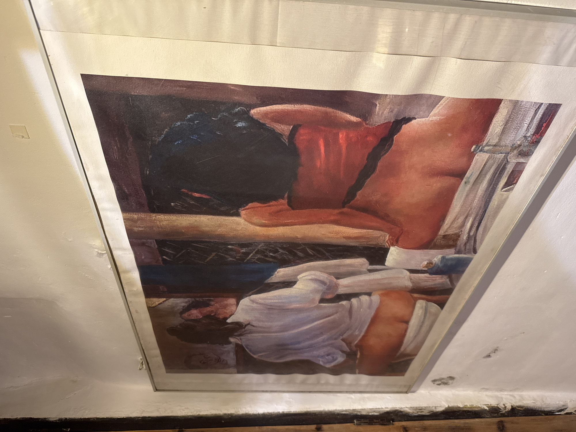 Art and transportation glimpsed in Spanish coastal village