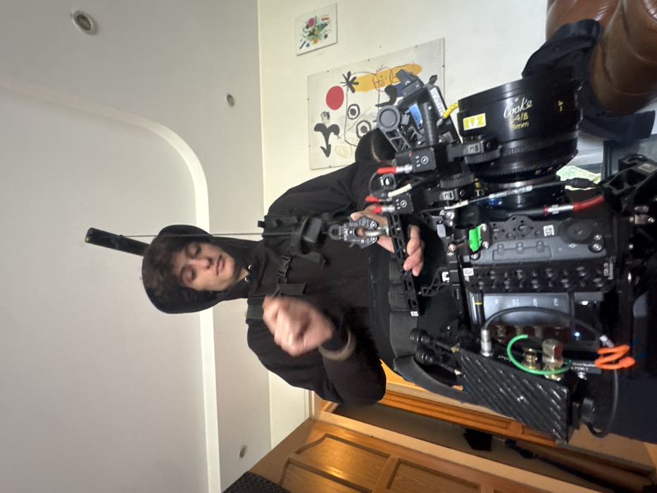 Film crew shoots residential project in Vincennes, France