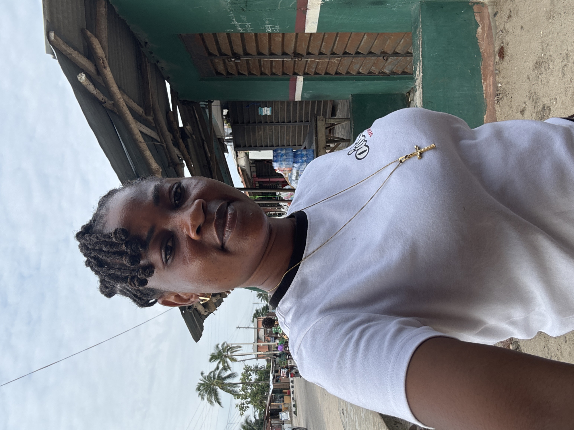 Livestock herding through streets captures daily life in Badagry