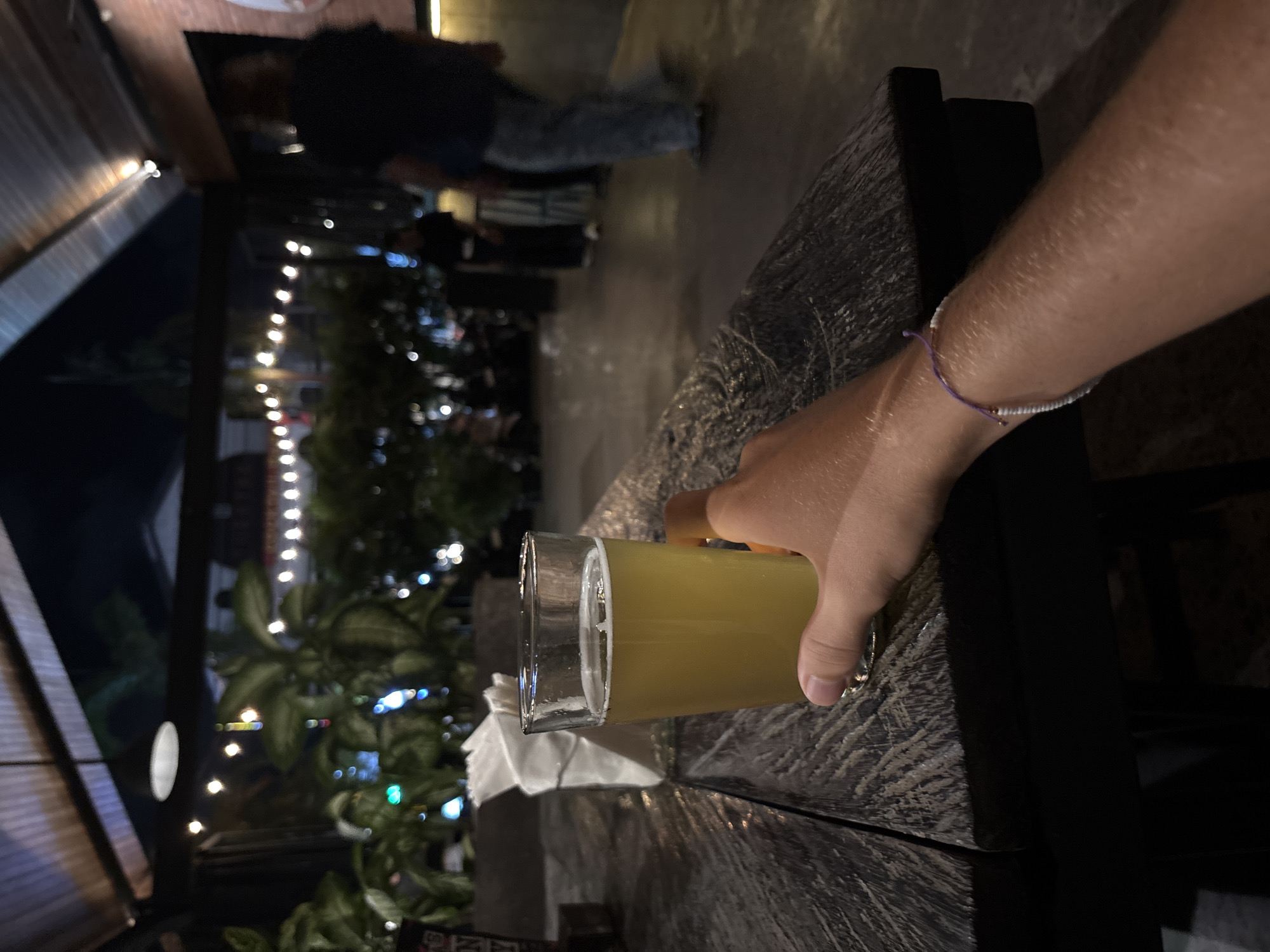Morning beer enjoyed at North Kuta establishment