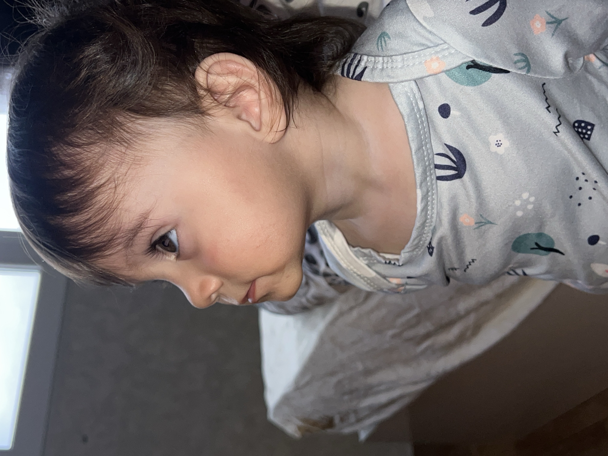 Toddler photographed in casual moments in Elena, Bulgaria
