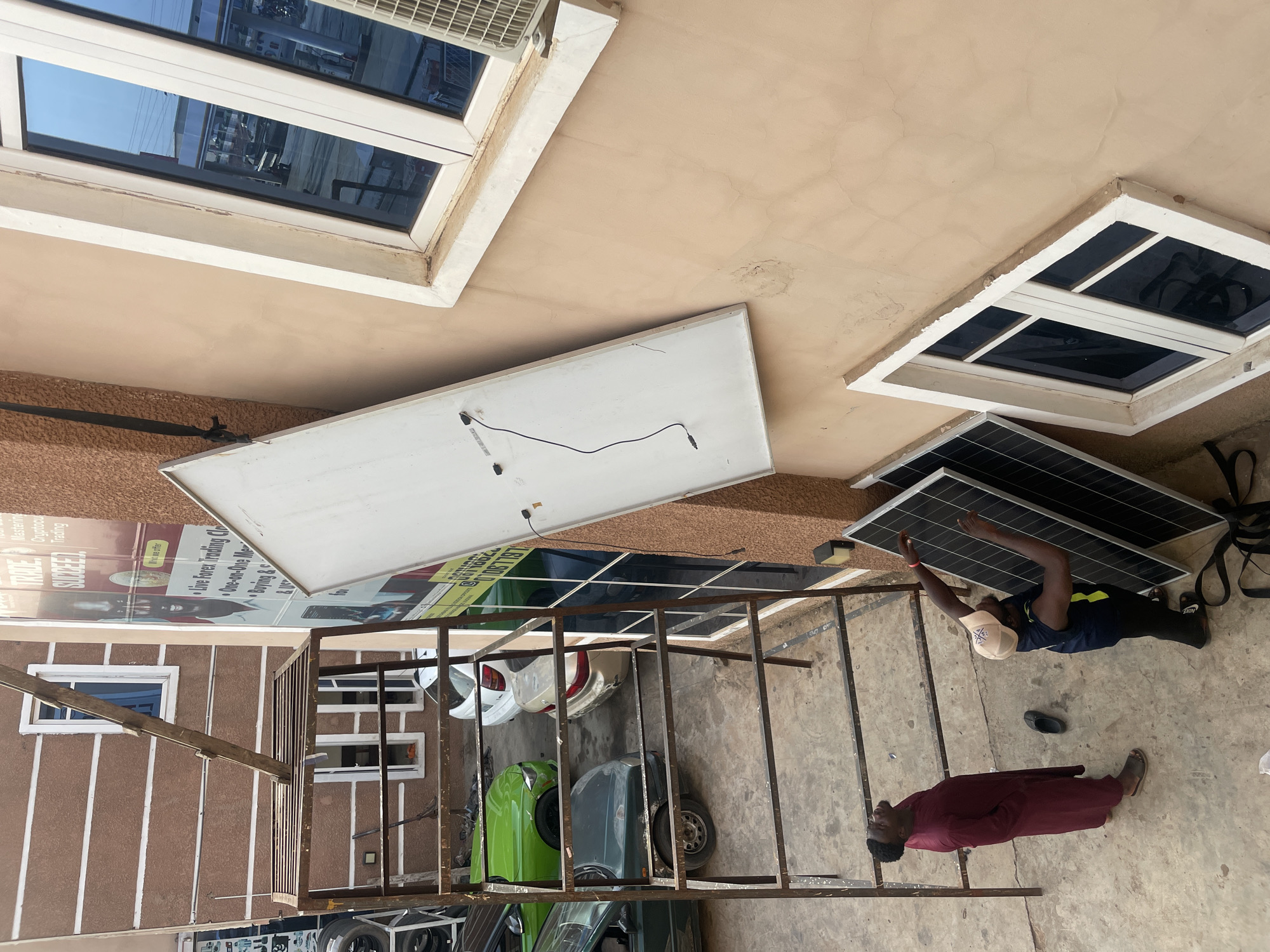 Energy storage system installed at Hayin Banki building