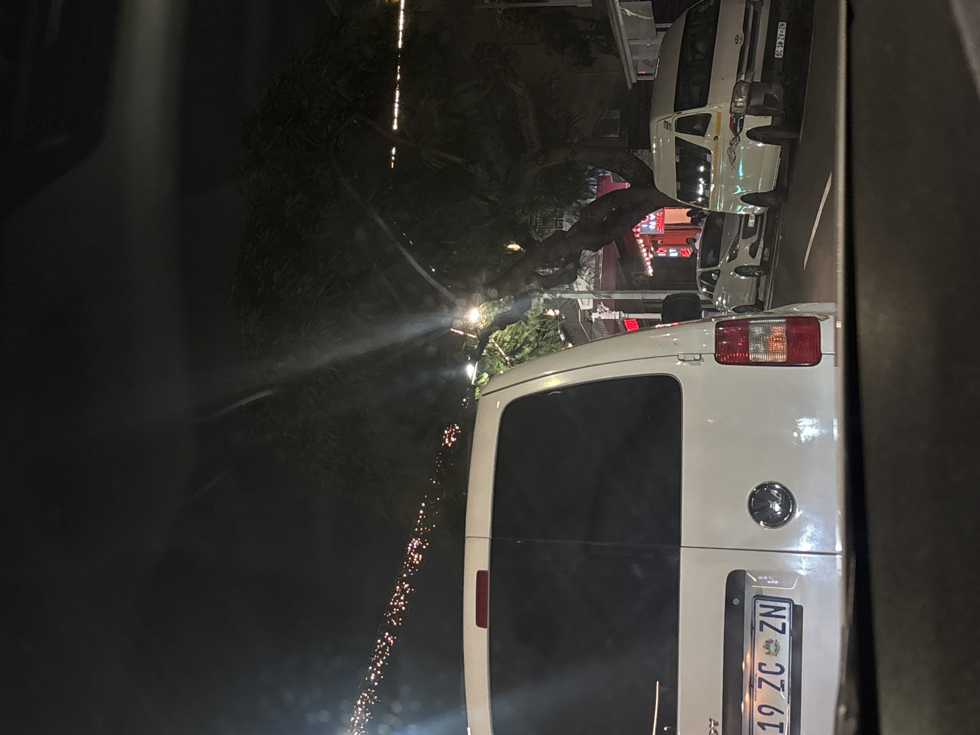 Evening traffic captured by witnesses in Durban streets