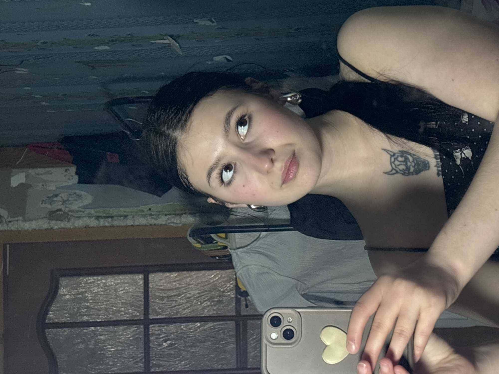 Woman takes series of selfies in Foki, Russia