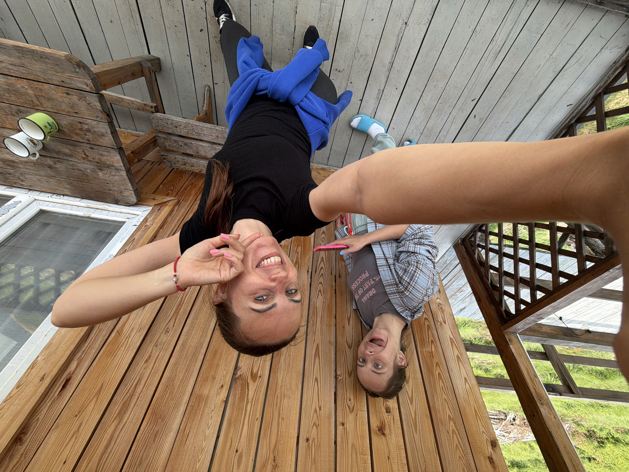 Lakeside moments from a remote Russian outpost in June
