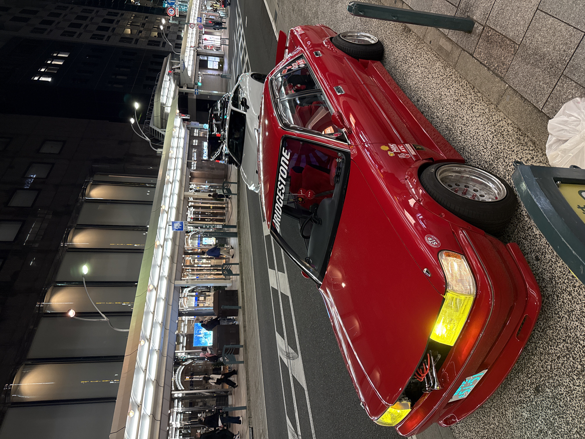 Modified cars spotted on Kyoto streets during brief timespan